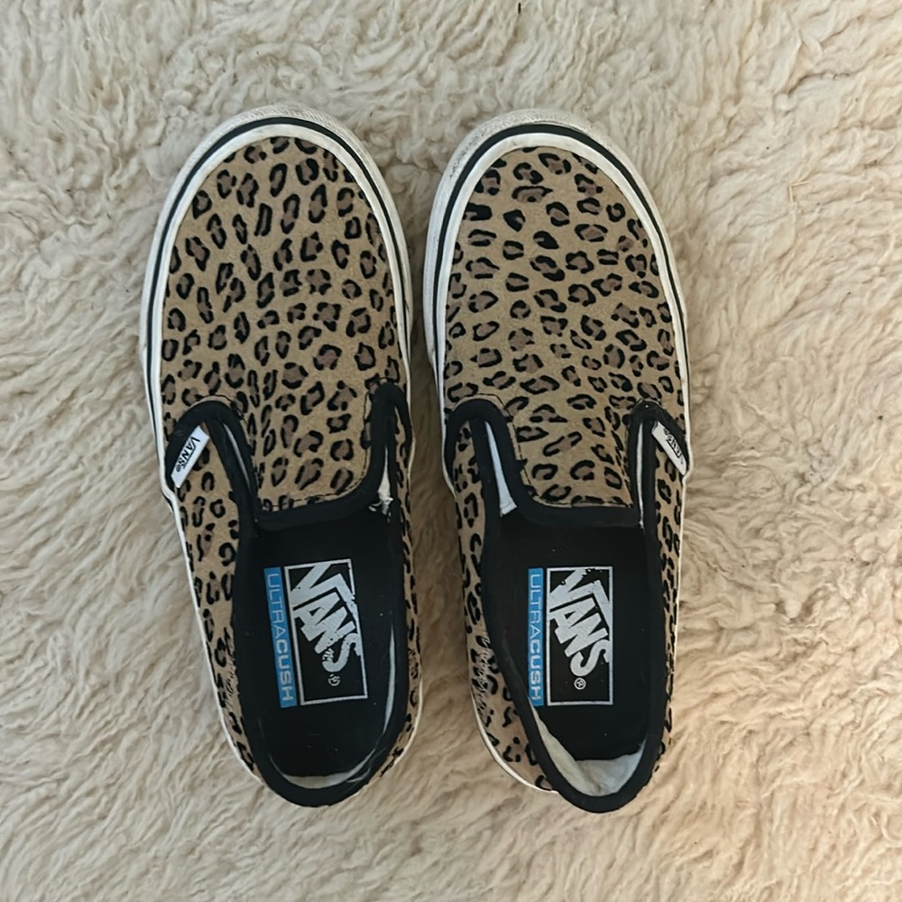 Vans Cheetah Print Classic Slip-On Shoes